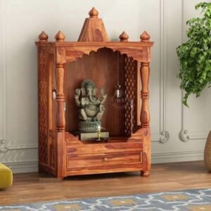 Wooden Hand Cerved Temples