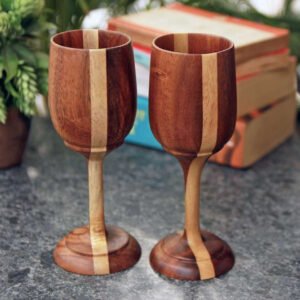Wooden Wine Mug